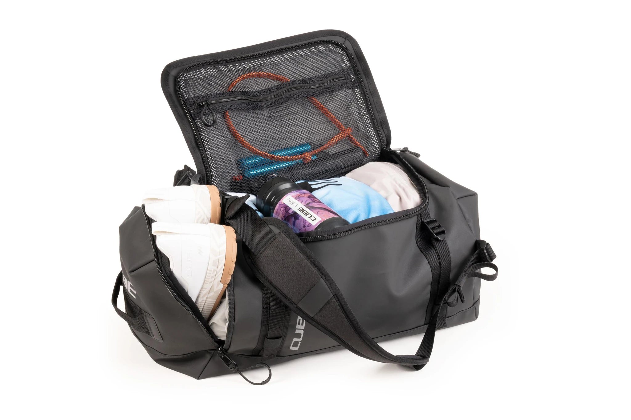 Cube Duffle Bag 40 - Liquid-Life #Wähle Deine Farbe_black