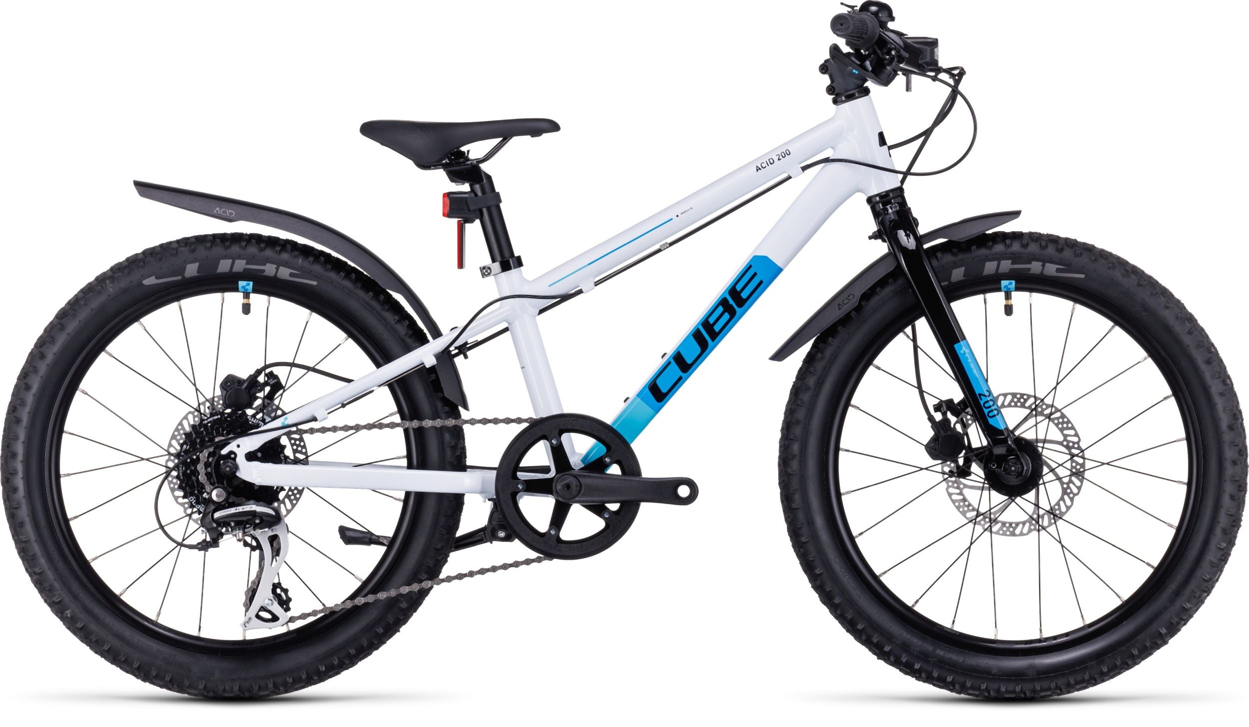 Cube Acid 200 Disc Allroad white´n´blue