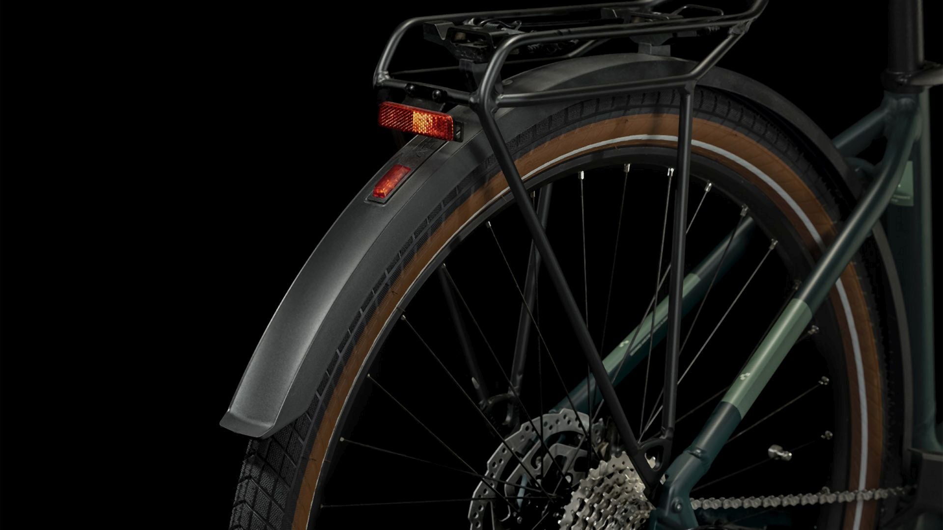 Cube Touring Hybrid ONE 500 darkgreen´n´green Easy Entry