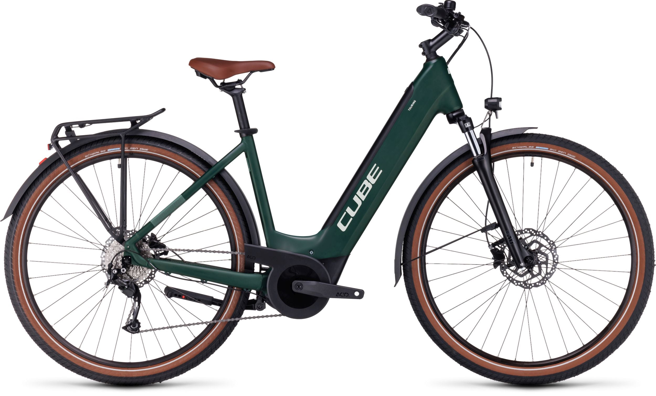 Cube Touring Hybrid ONE 500 darkgreen´n´green Easy Entry 2024