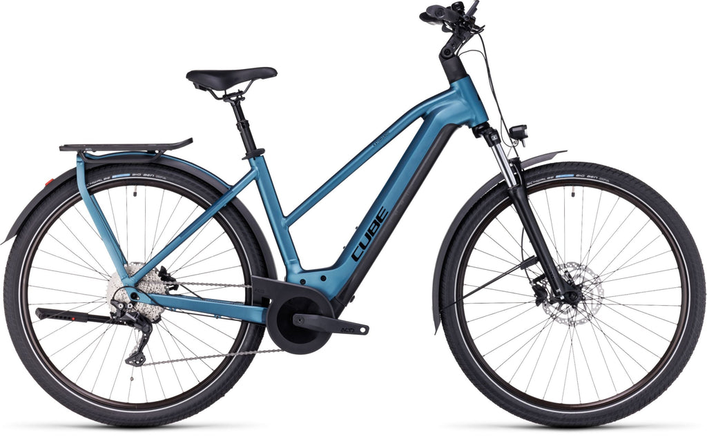 Cube Kathmandu Hybrid ONE 750 blue´n´black Trapez