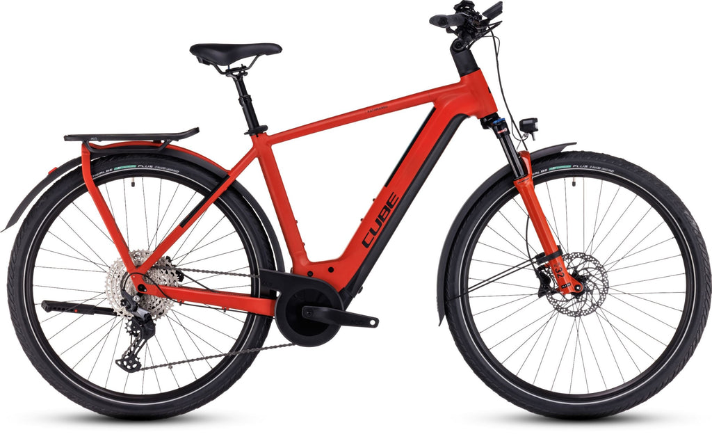 Cube Kathmandu Hybrid EXC 750 red´n´black