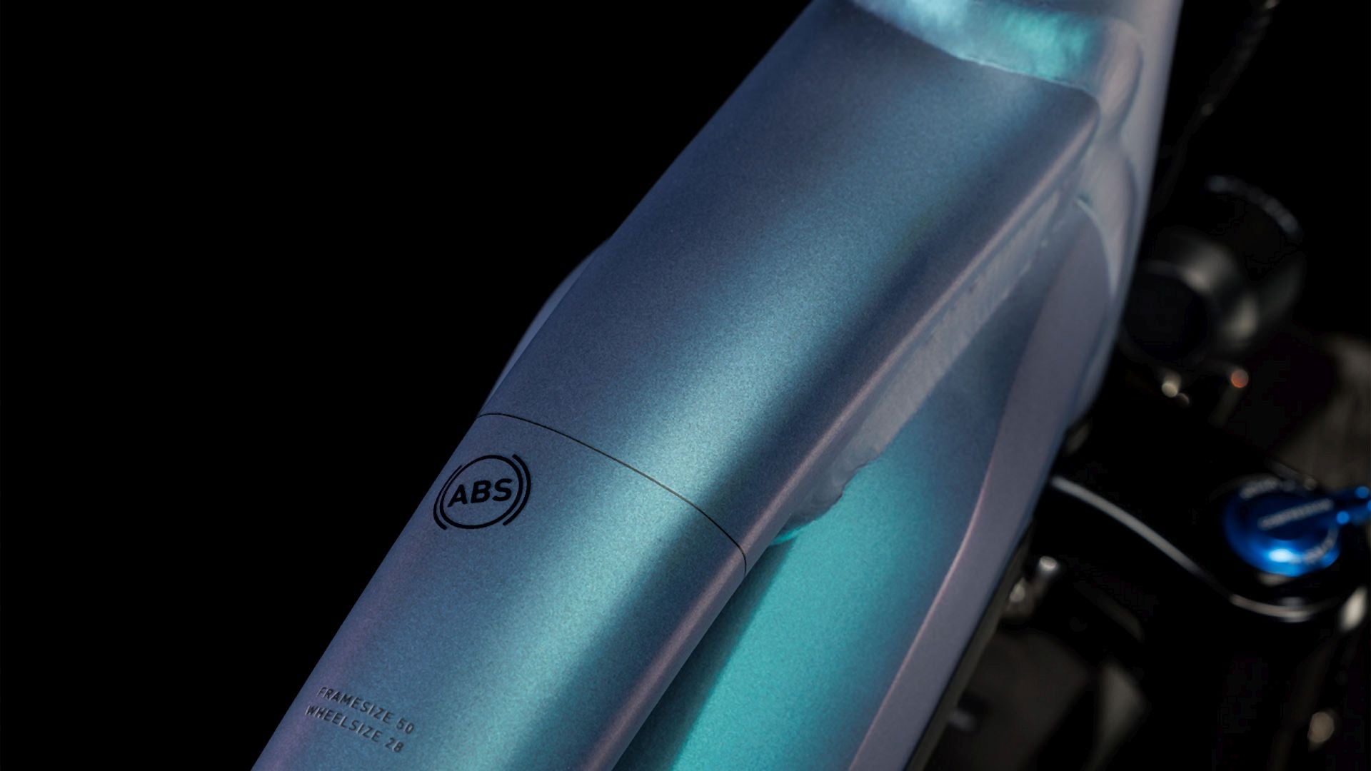 Cube Kathmandu Hybrid ABS 750 smaragdgrey´n´blue Trapez