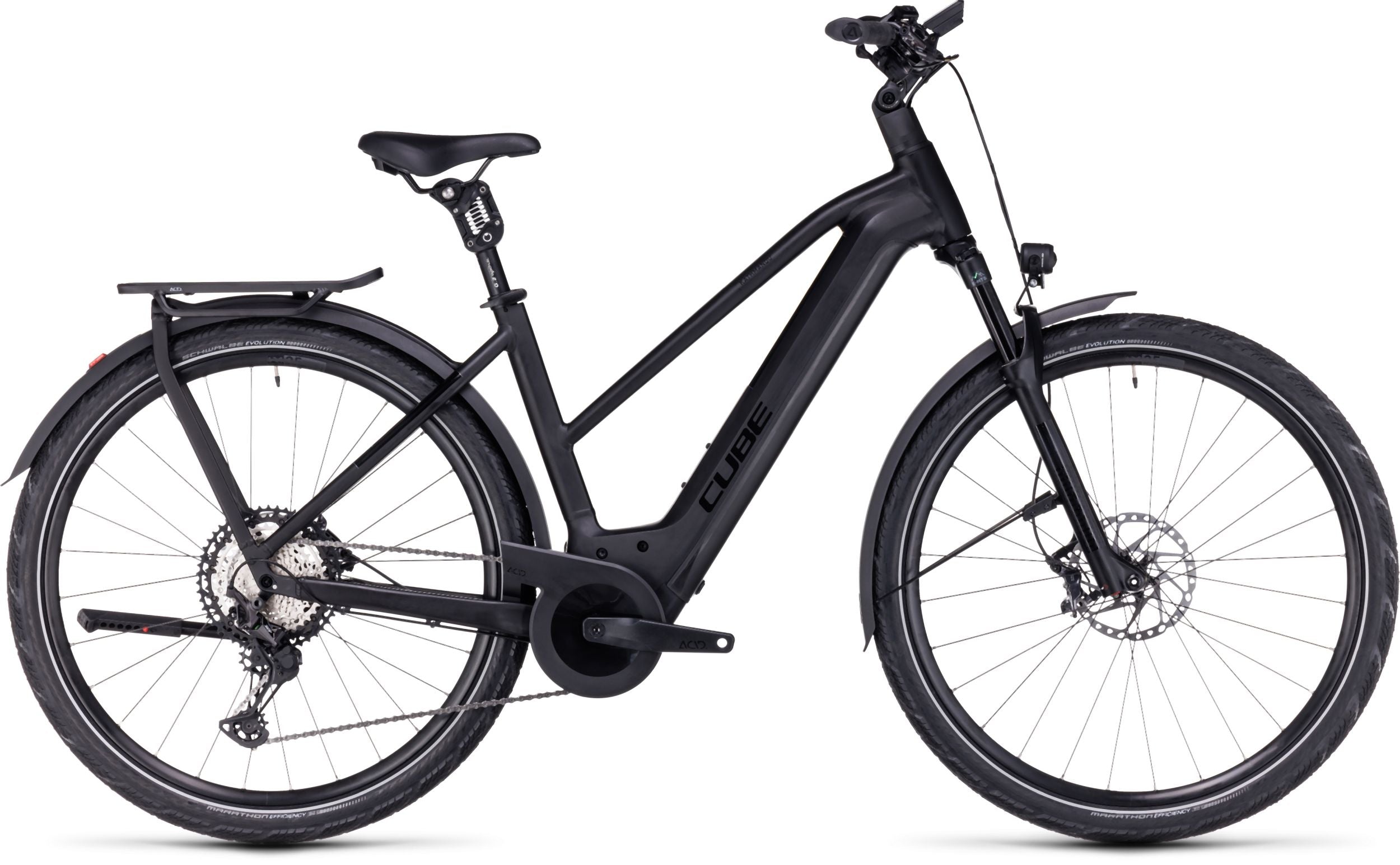Cube Kathmandu Hybrid SLT 750 black´n´metal Trapez