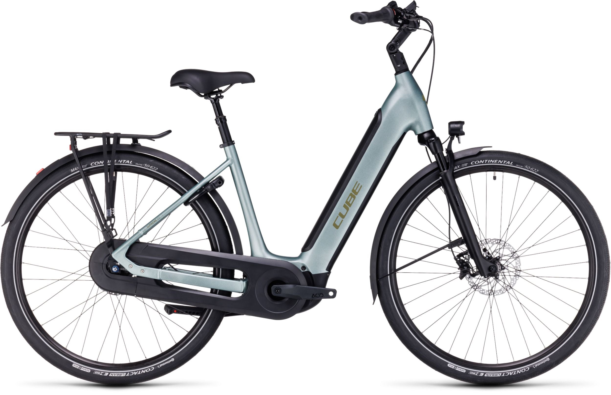 Cube Supreme Hybrid EX 625 green´n´olive Easy Entry