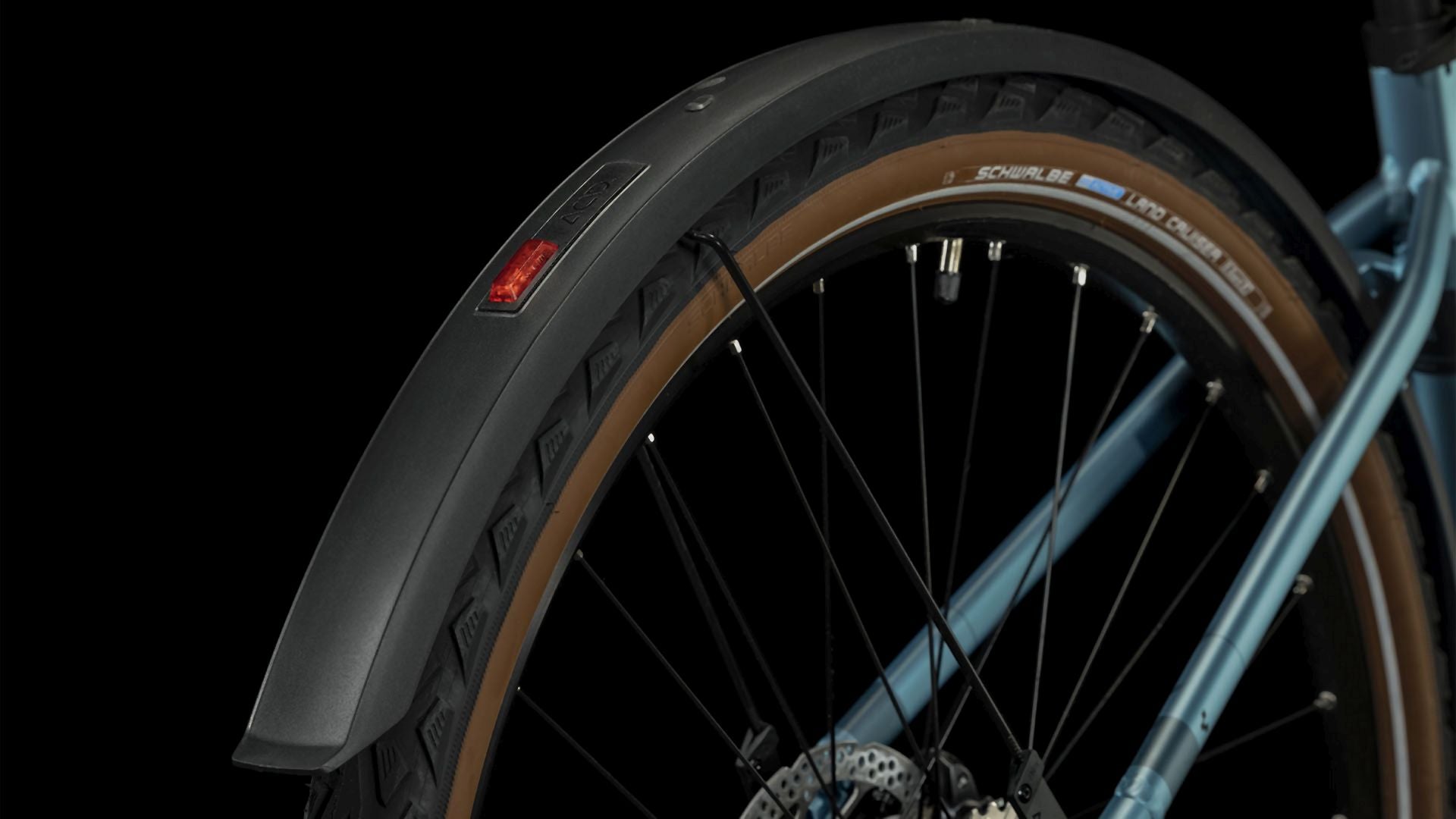 Cube Nuride Hybrid Performance 500 Allroad metalblue´n´red Trapez