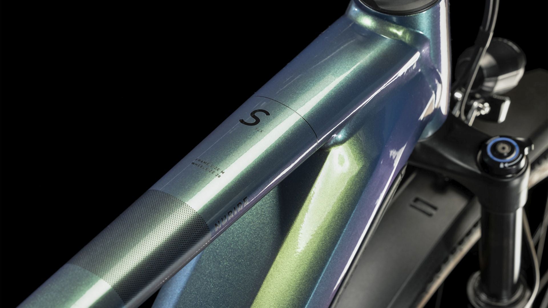 Cube Nuride Hybrid SLX 750 Allroad verde´n´black