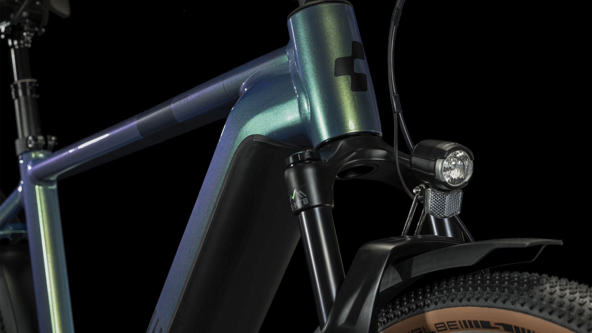 Cube Nuride Hybrid SLX 750 Allroad verde´n´black