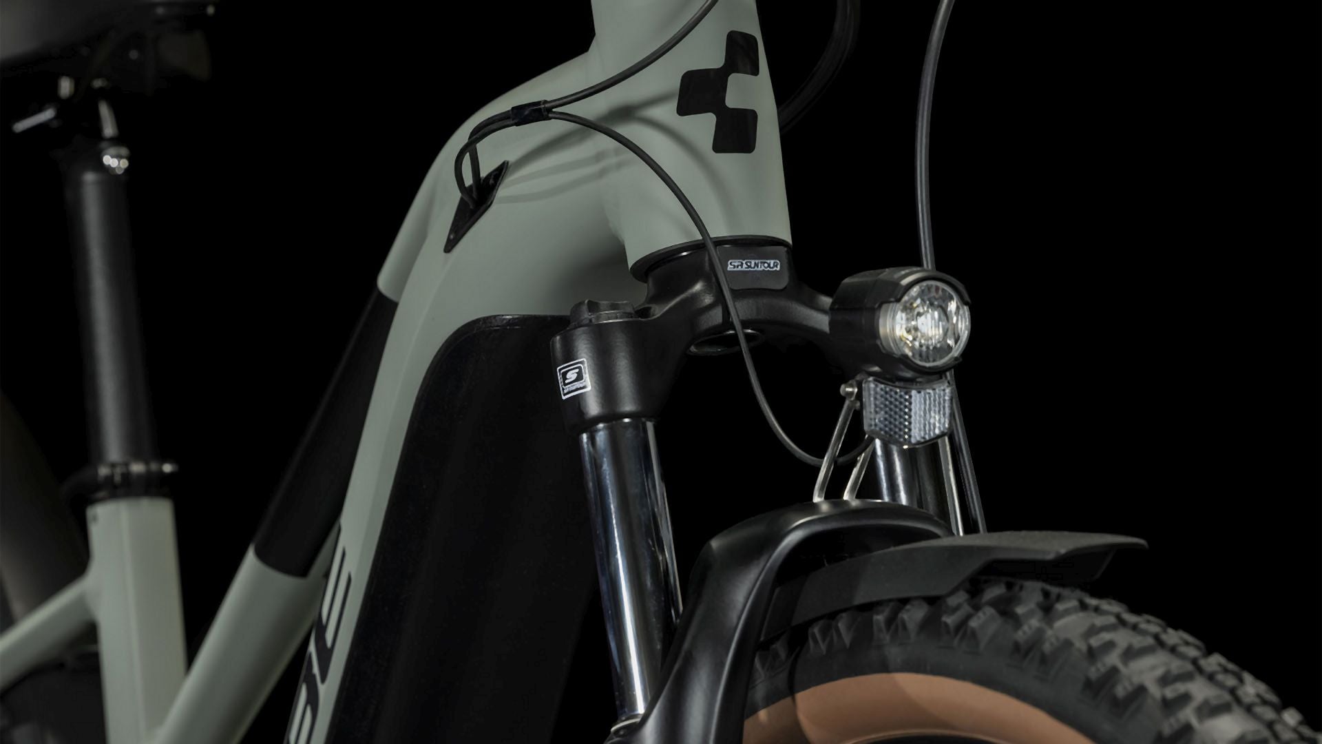 Cube Reaction Hybrid Performance 500 Allroad swampgrey´n´black Trapez