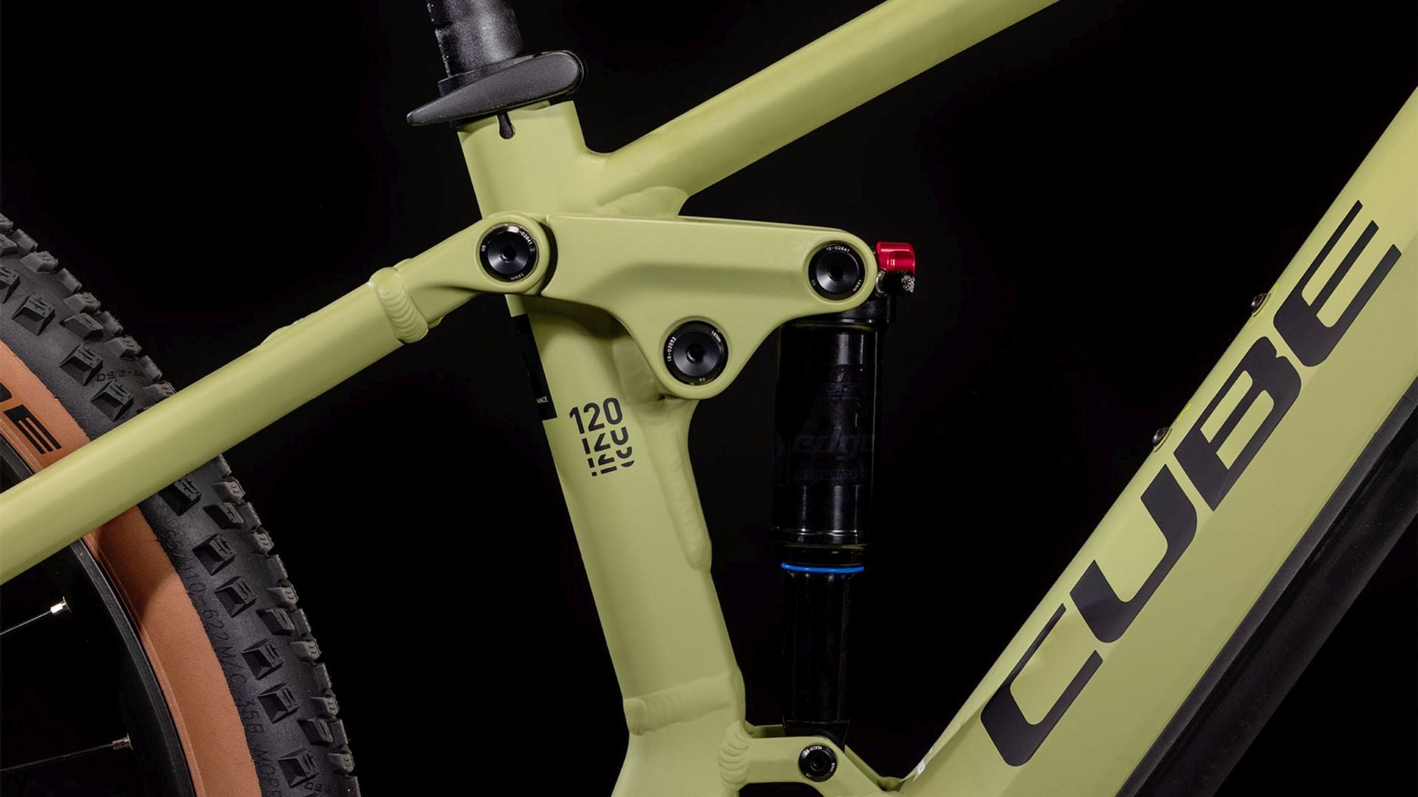 Cube Stereo Hybrid 120 ONE 750 olive´n´green