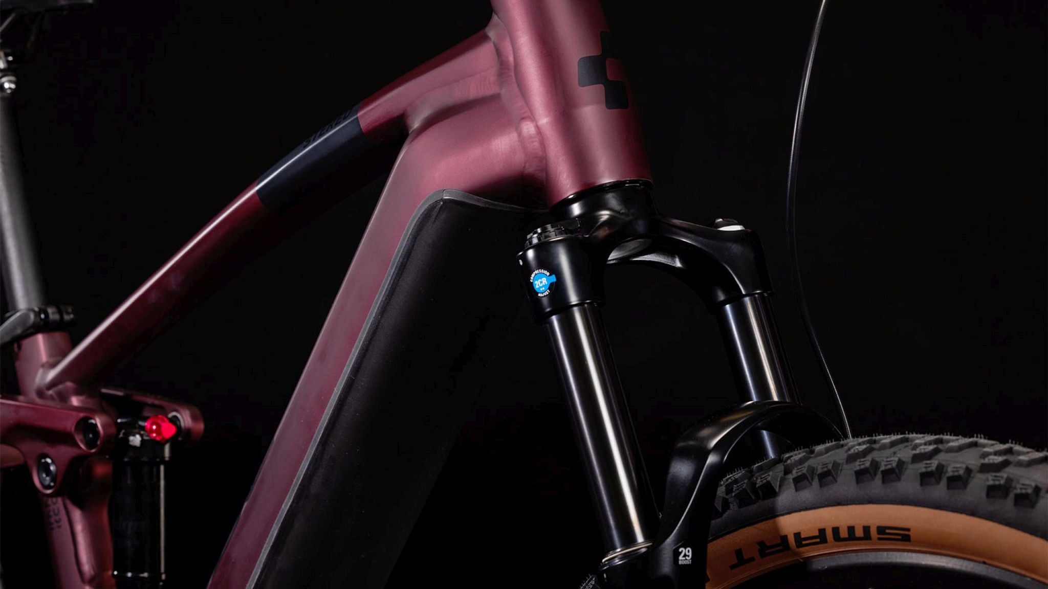 Cube Stereo Hybrid 120 ONE 750 rubyred´n´black