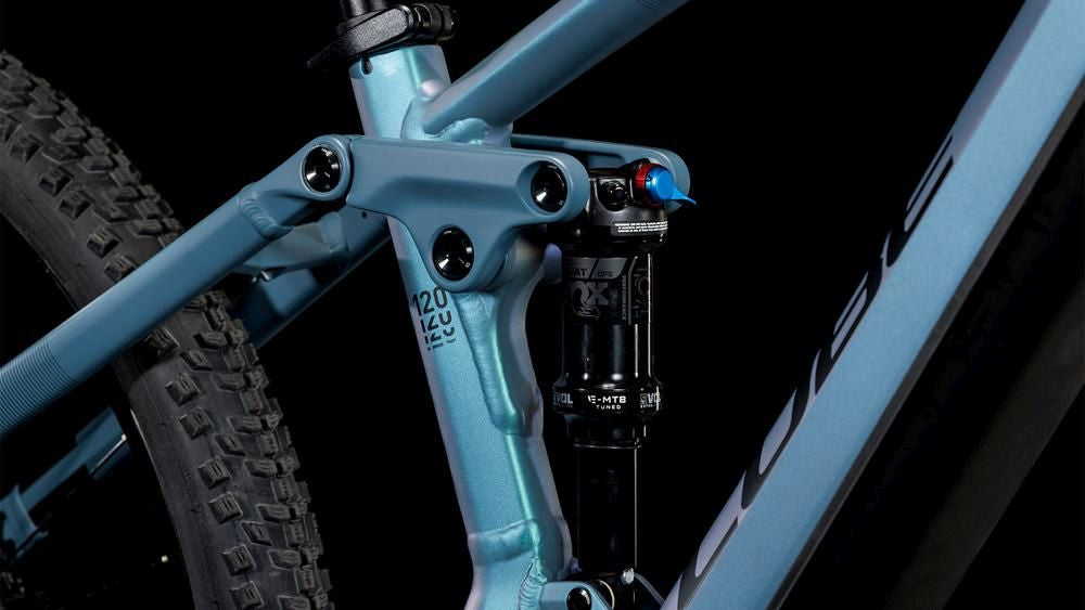 Cube Stereo Hybrid 120 ABS 750 smaragdgrey´n´blue