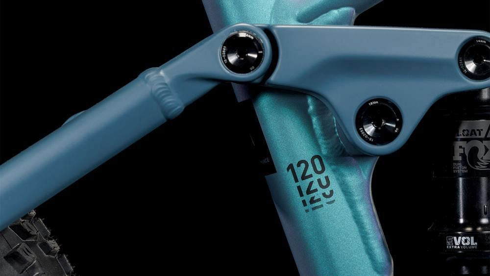 Cube Stereo Hybrid 120 ABS 750 smaragdgrey´n´blue