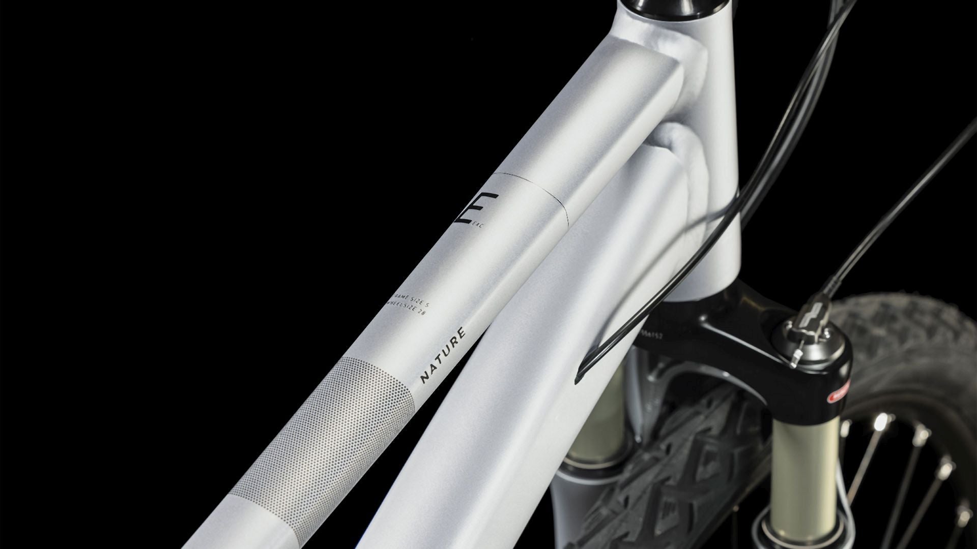 Cube Nature EXC polarsilver´n´black Trapez