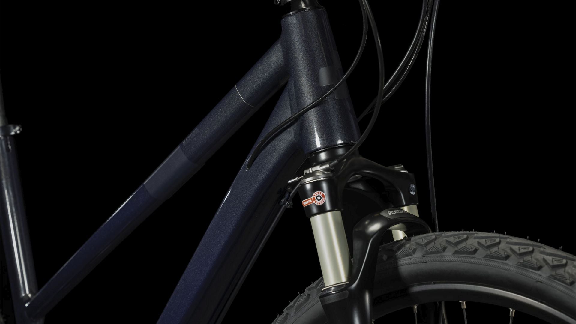 Cube Nature SLX grey´n´black Trapez