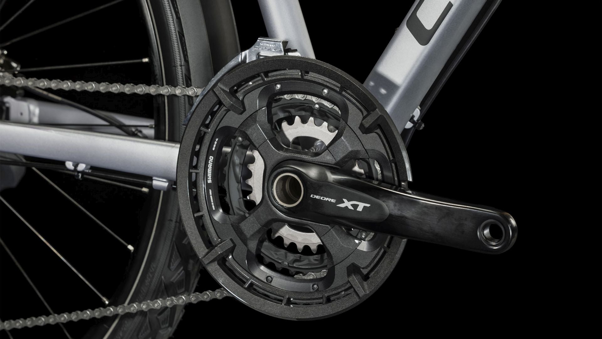 Cube Nature EXC Allroad polarsilver´n´black Trapez