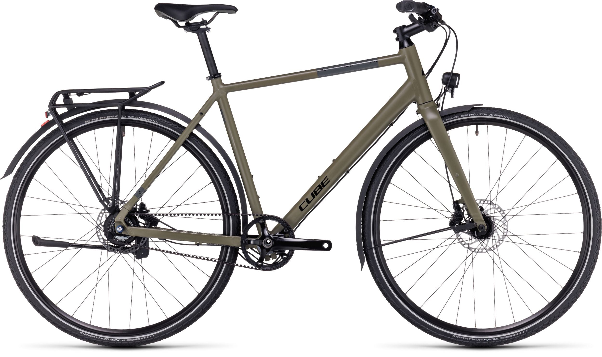 Cube Travel SLX olive´n´black