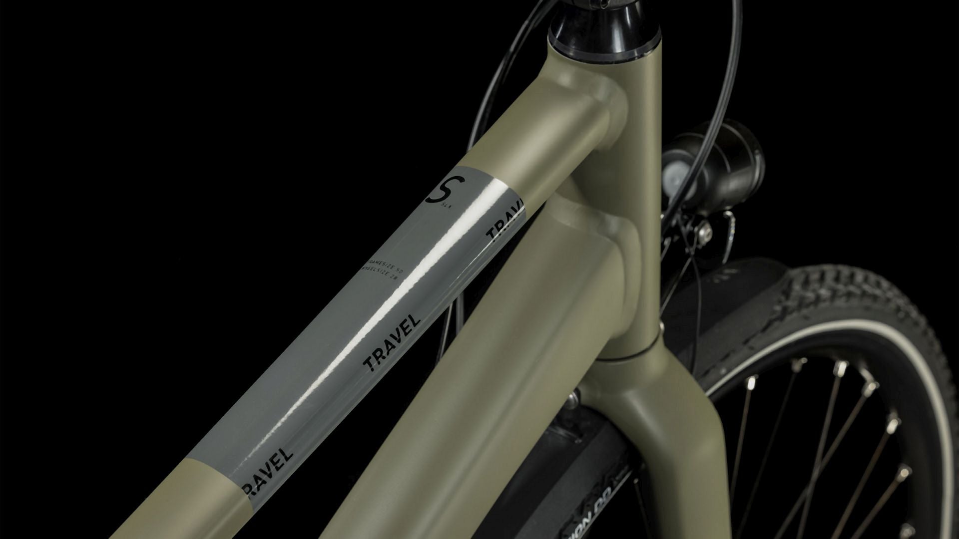 Cube Travel SLX olive´n´black Trapez