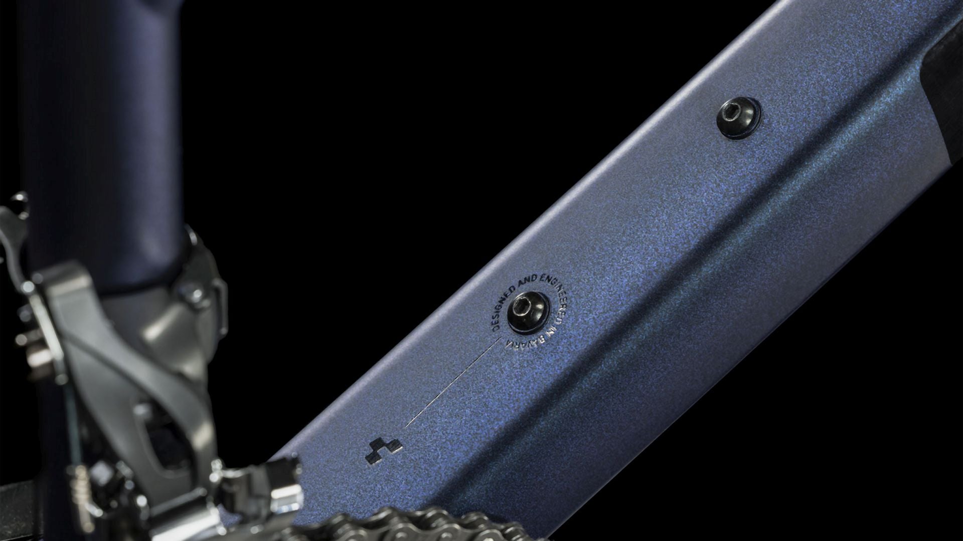 Cube Nulane velvetblue´n´black Trapez