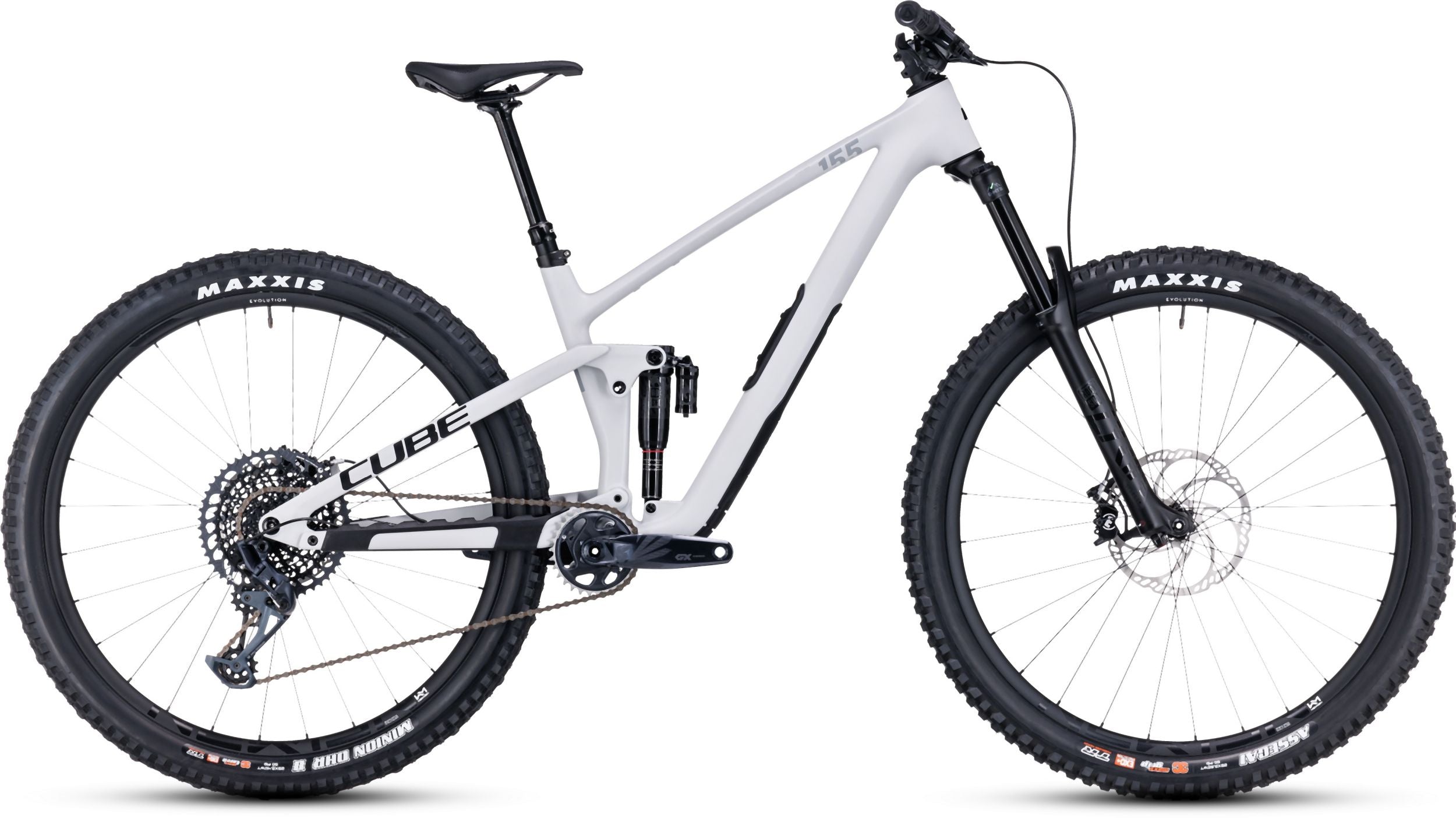 Cube Stereo ONE55 C:62 Race lightgrey´n´grey