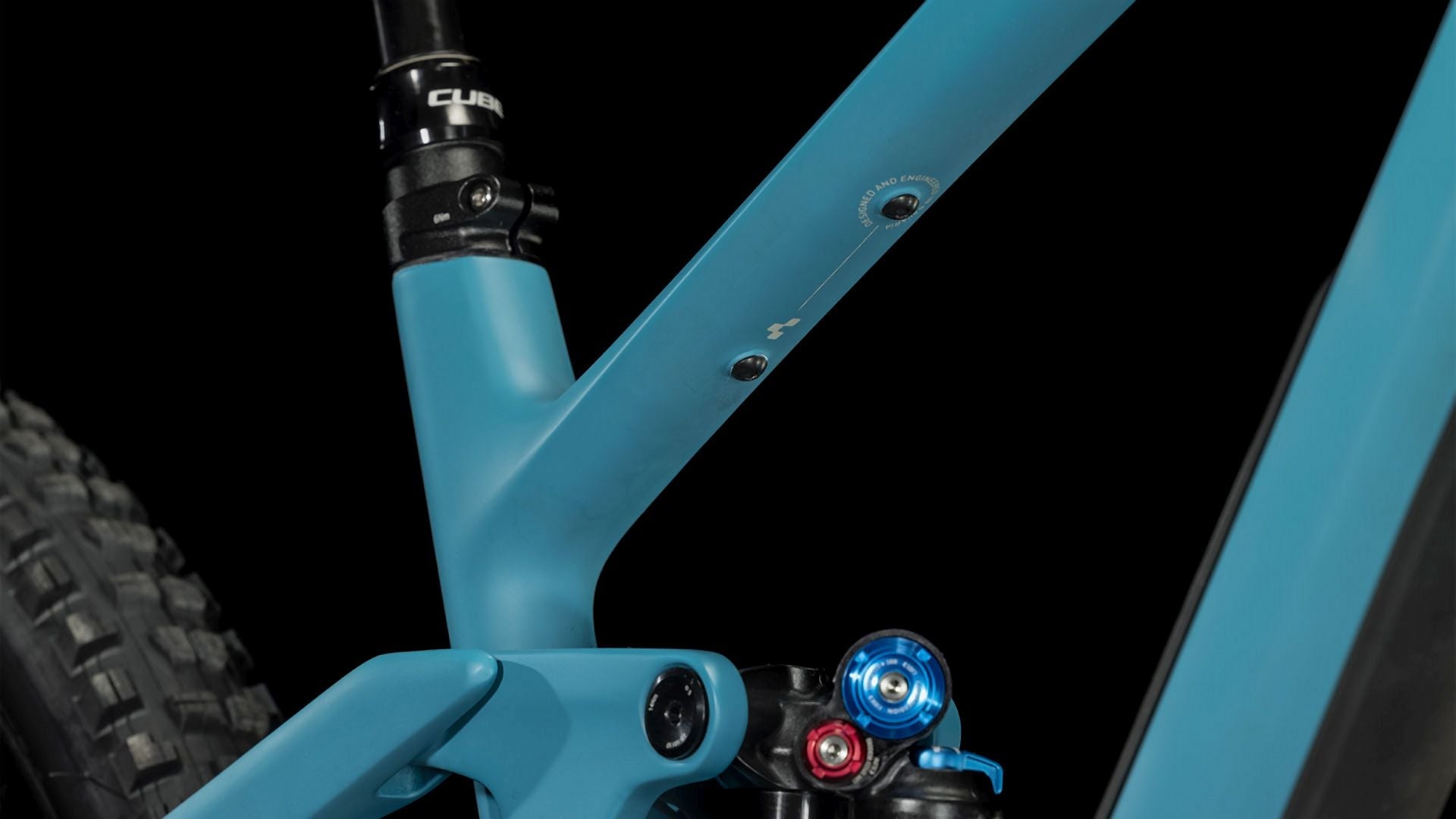 Cube Stereo ONE55 C:62 SLX bondiblue´n´grey