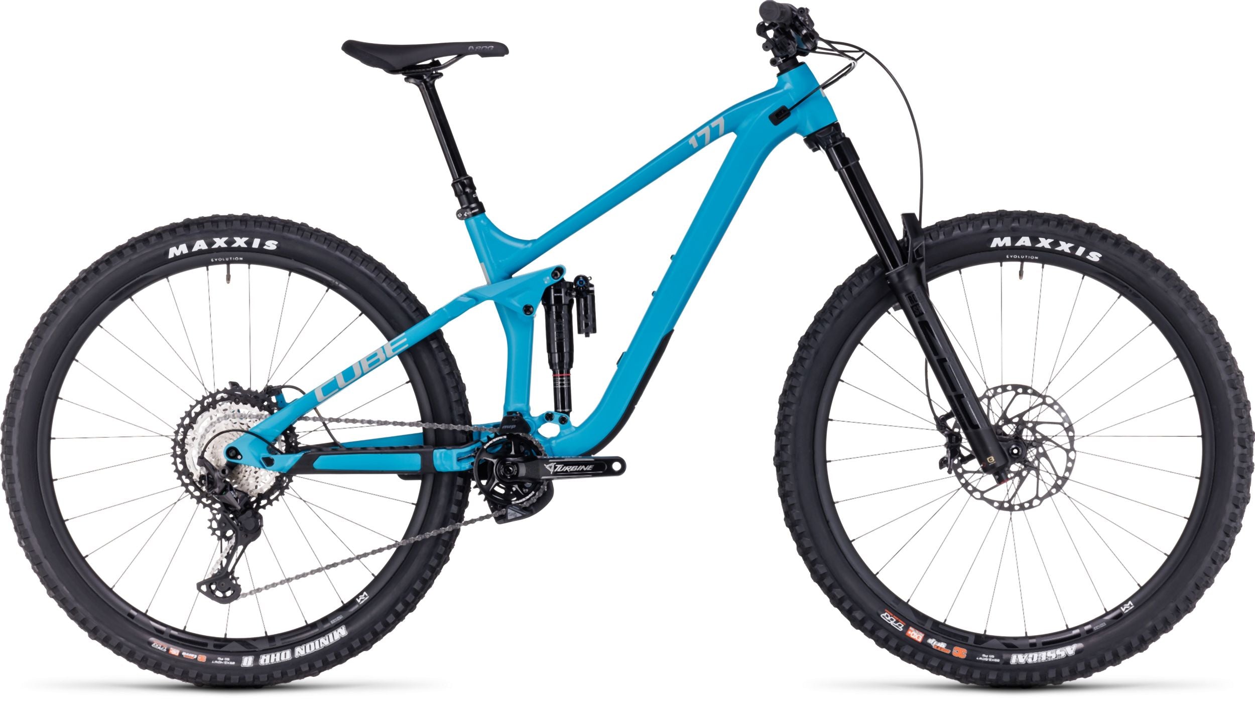 Cube Stereo ONE77 Race bondiblue´n´grey