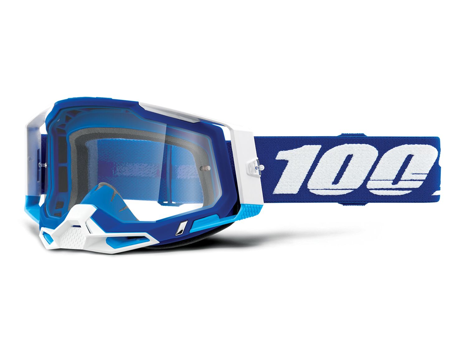 100% Racecraft Gen. 2 anti fog clear lens - Liquid-Life #Wähle Deine Farbe_blue