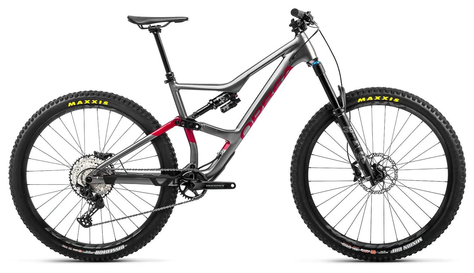 Orbea OCCAM H20 LT Glitter Anthracite-Metallic Red