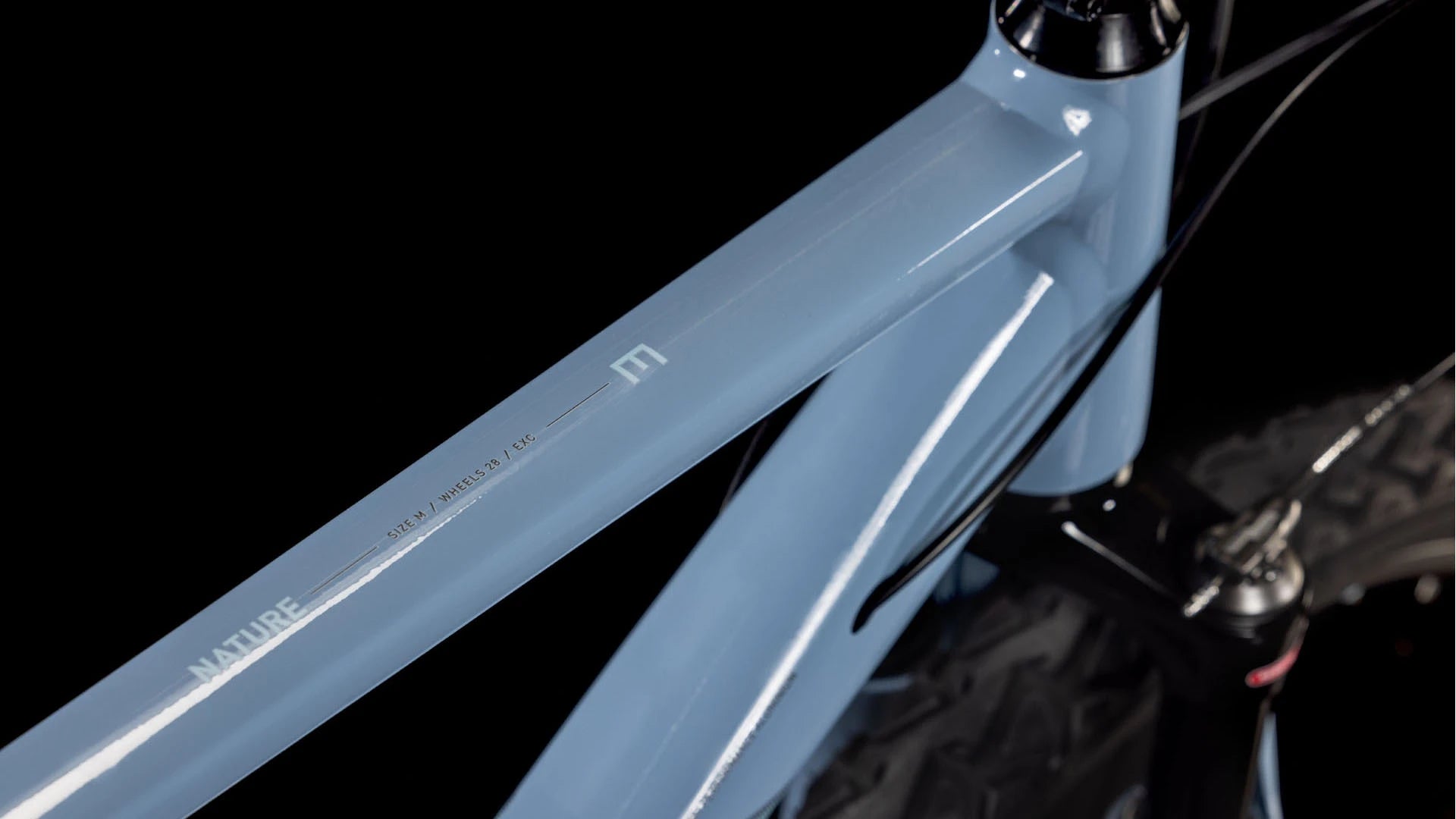 Cube Nature EXC pigeonblue´n´black 2026