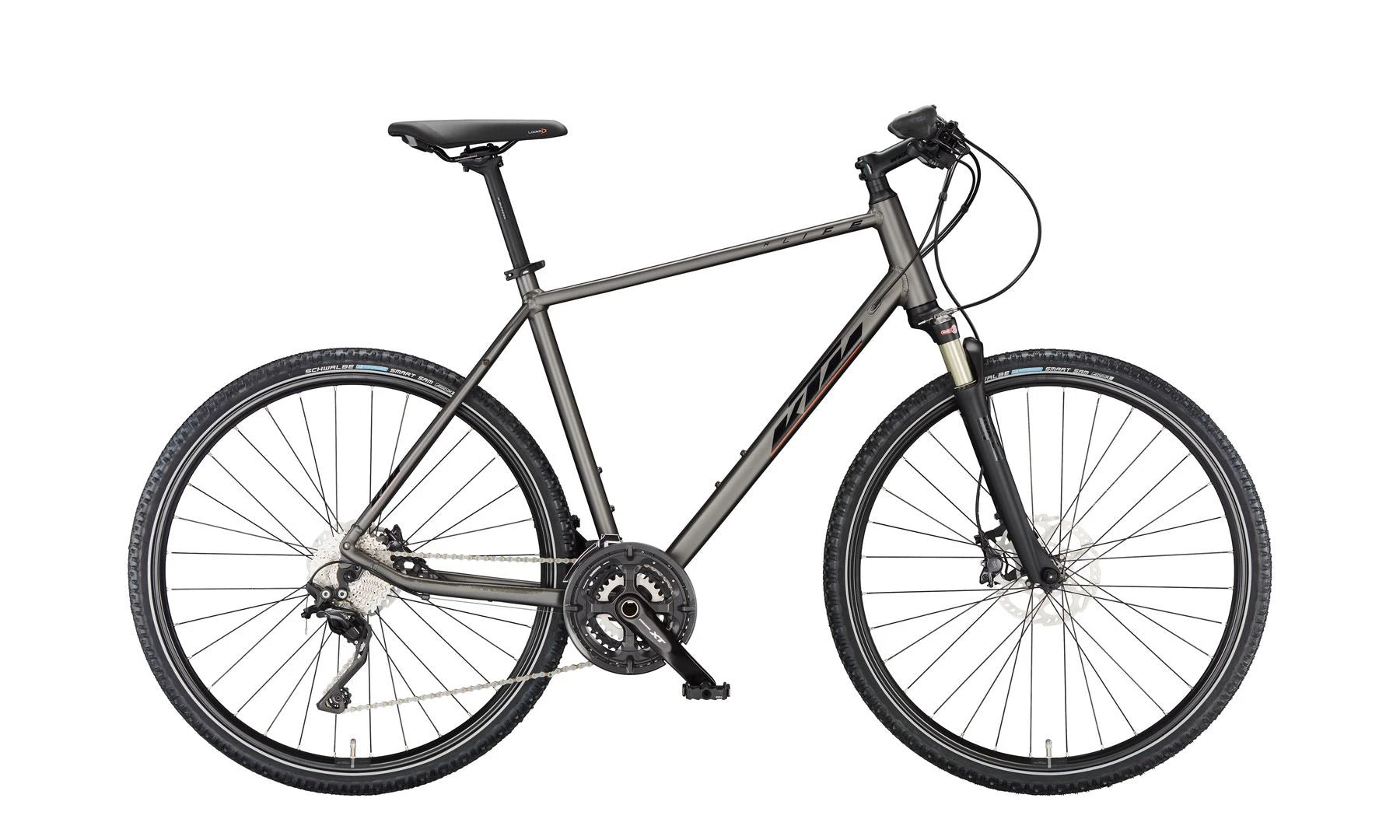 KTM X-LIFE RACE Diamant Machine Grey Matt (Black&Orange Glossy) 2023