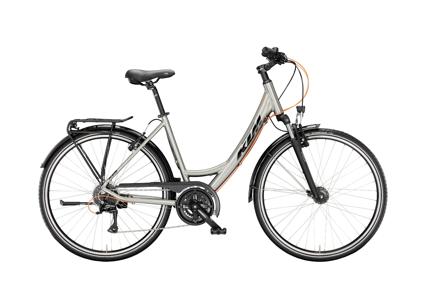 KTM LIFE JOY E Core Grey (Black&Orange) 2024