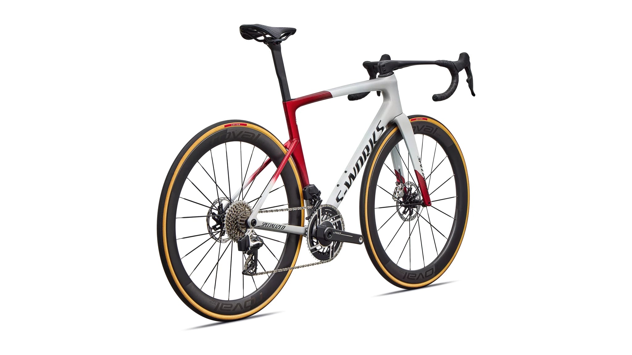 Specialized Tarmac SL9 S-Works AXS Gloss White Silver Metallic / Gloss Ruby Metallic 2027