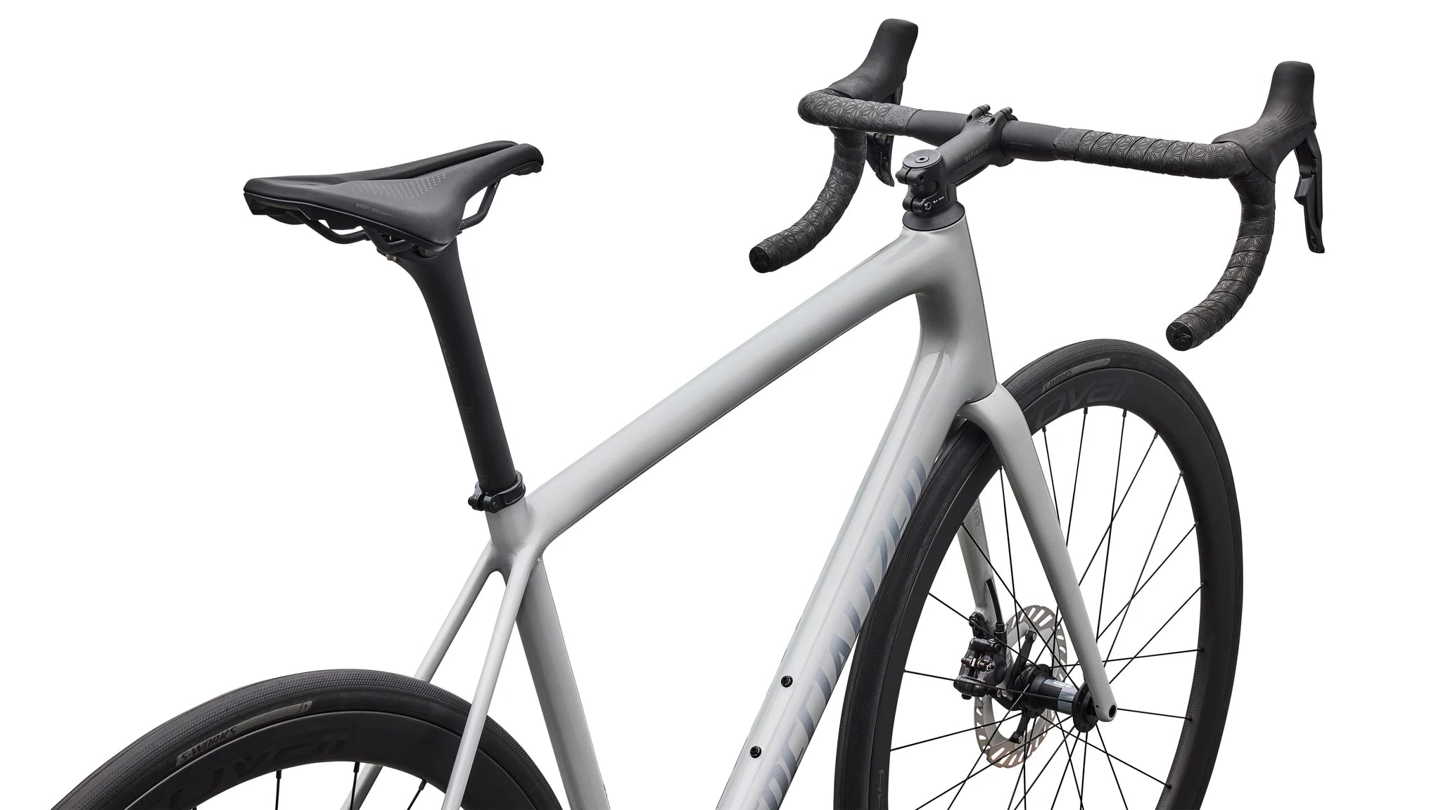 Specialized Aethos Expert Di2 Gloss Dolomite Metallic / Blue Pearl Over Shadow Silver 2026