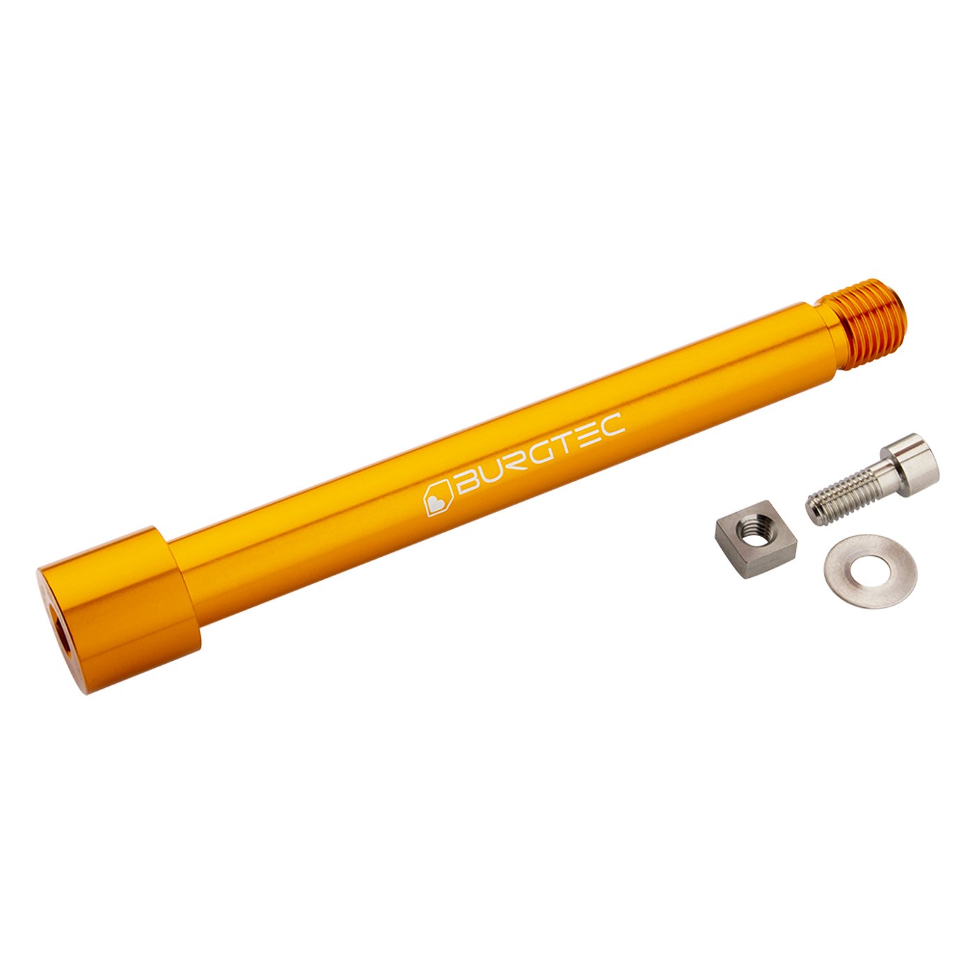 Burgtec Fox Boost 2021+ Fork Axle - Liquid-Life #Wähle Deine Farbe_Iron Bro Orange
