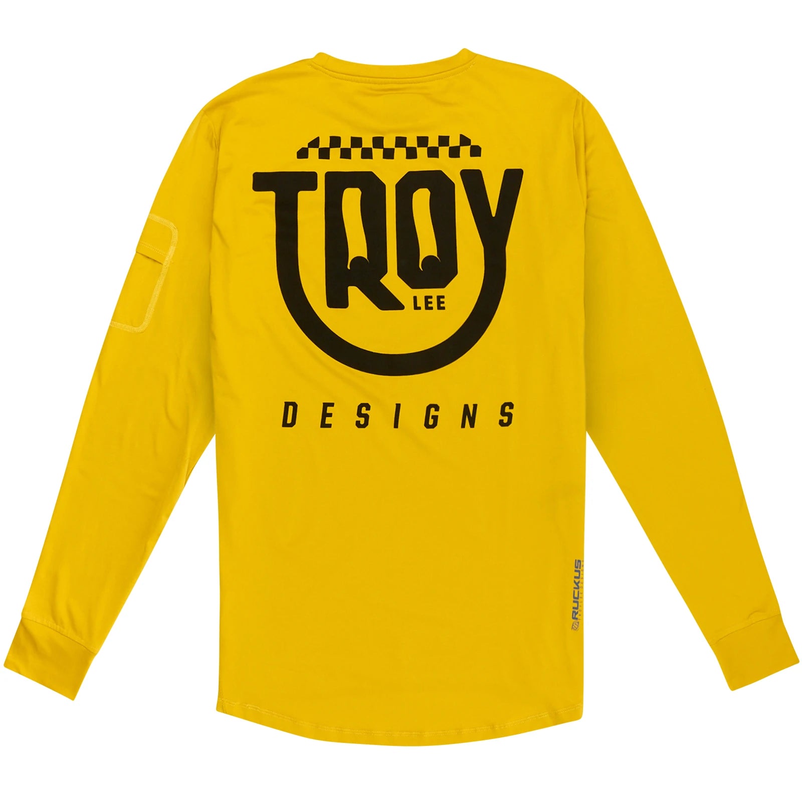 Troy Lee Designs Ruckus Long Sleeve Ride Tee Eyez - Liquid-Life #Wähle Deine Farbe_safron
