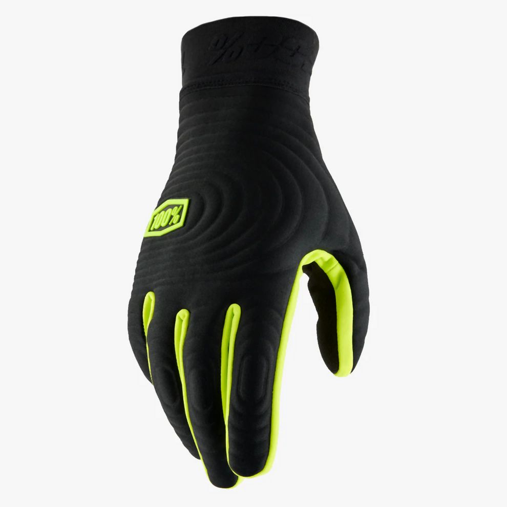 100% Brisker Xtreme Gloves 2024 - Liquid-Life #Wähle Deine Farbe_Black/Fluo Yellow