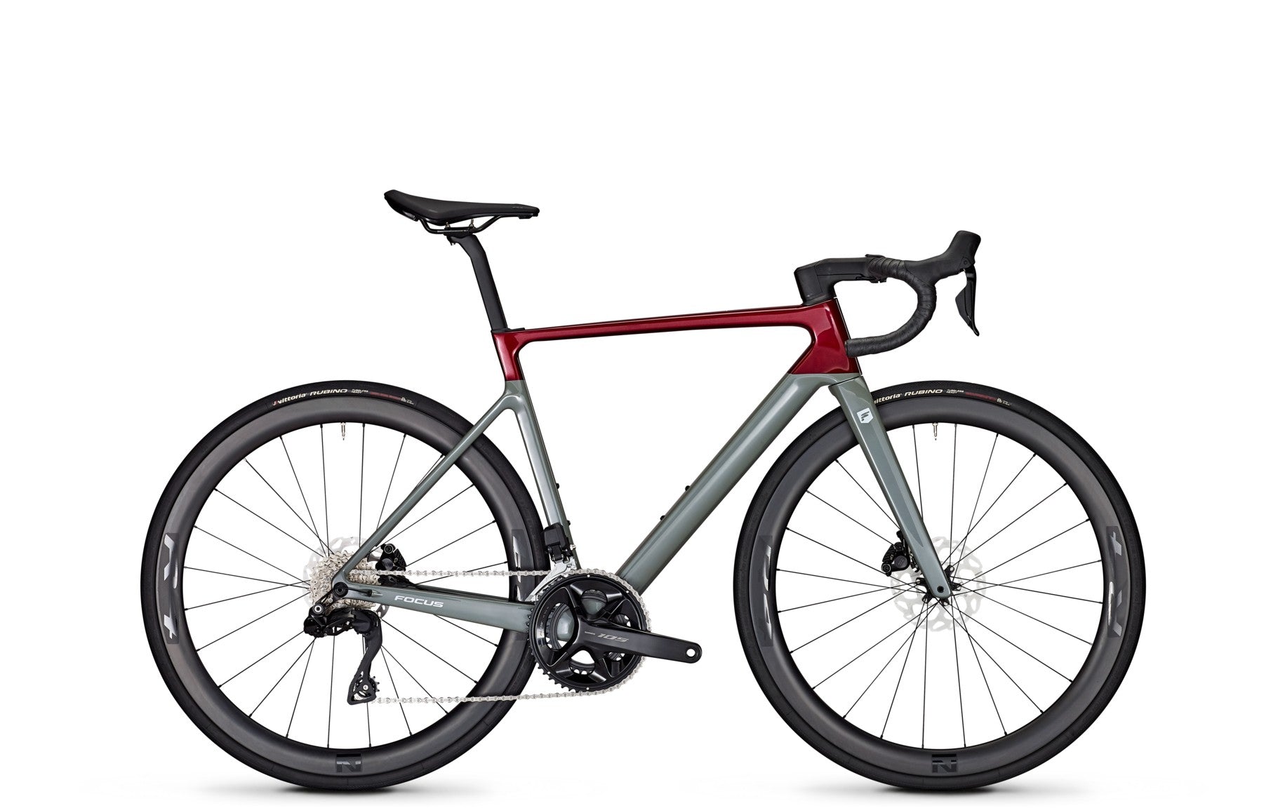 Focus Izalco MAX 8.9 Mahagonyred glossylategrey glossy