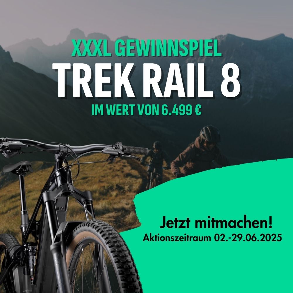 Trek Rail 8 XXXL Gewinnspiel im Wert von 6499€