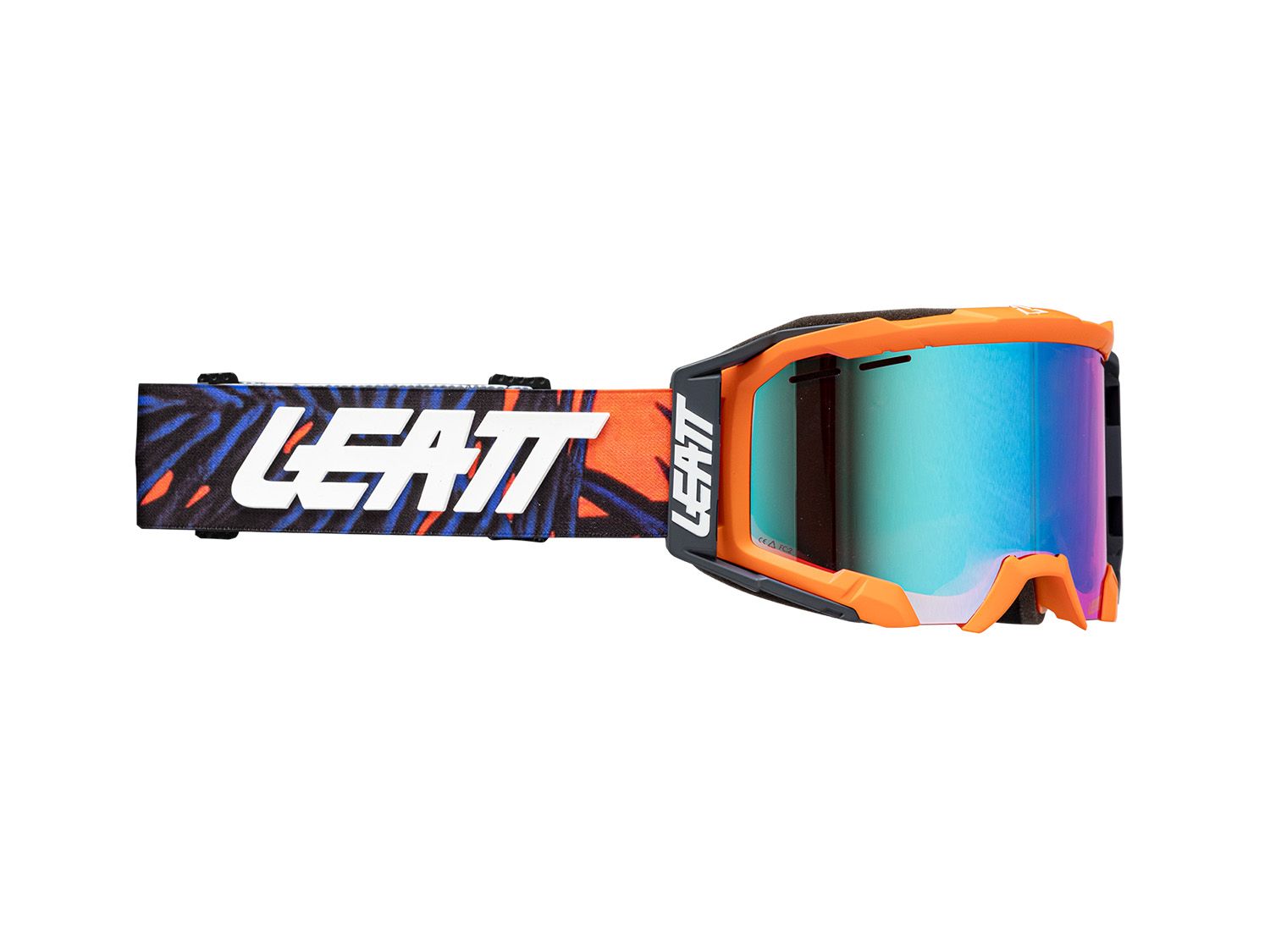 Leatt Velocity MTB 5.0 Iriz Goggle #Wähle Deine Farbe_Jungle Blue UC - Iriz
