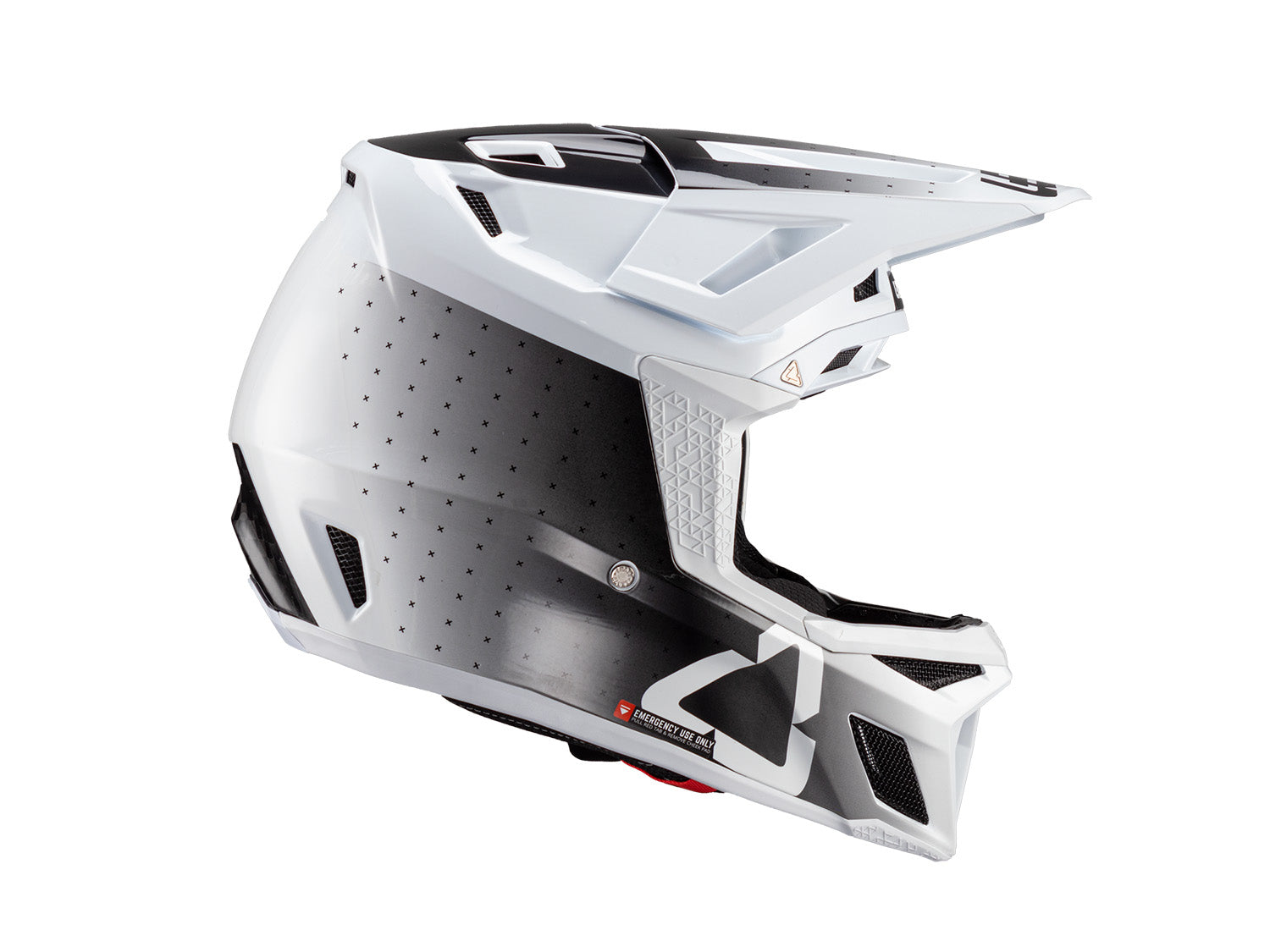 Leatt Helmet MTB Gravity 8.0 Composite - Liquid-Life #Wähle Deine Farbe_White