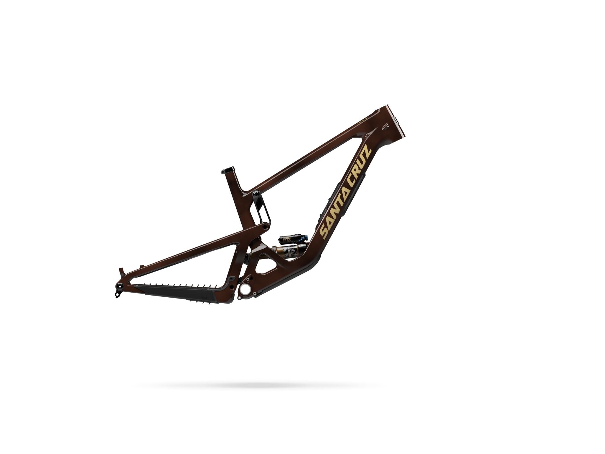 Santa Cruz Bronson 5 CC Frame - Liquid-Life #Wähle Deine Farbe_Trans Root Beer