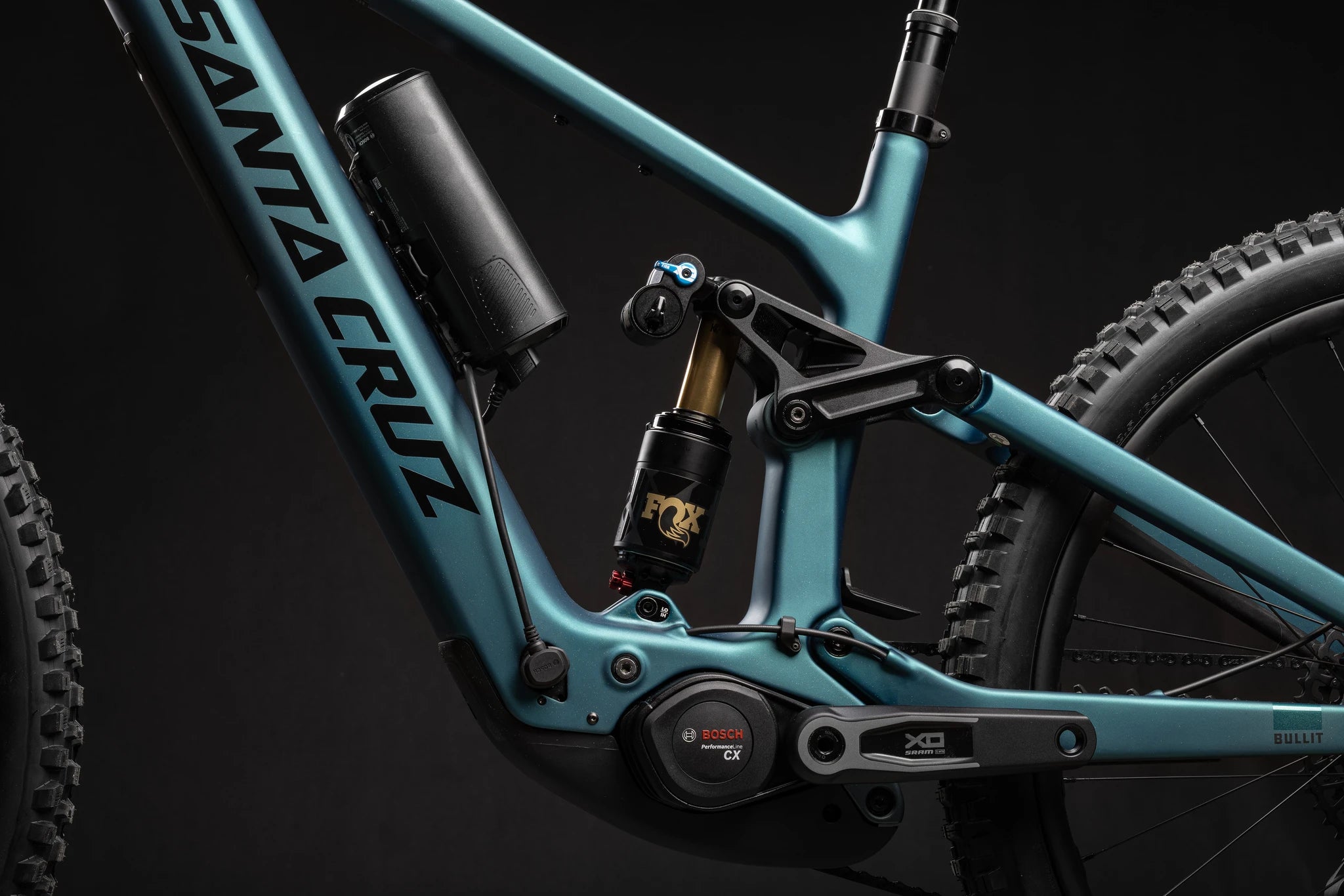 Santa Cruz Bullit 4 C MX GX AXS Matte Teal Sparkle 2026