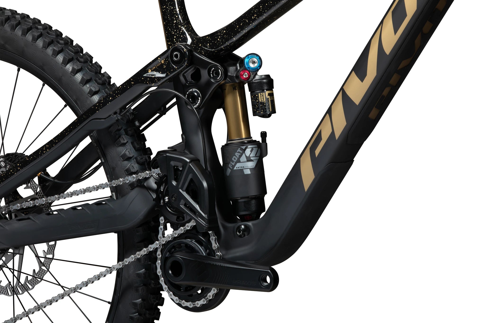 Pivot Phoenix V5 Pro Saint MX AL Black Gold 2025