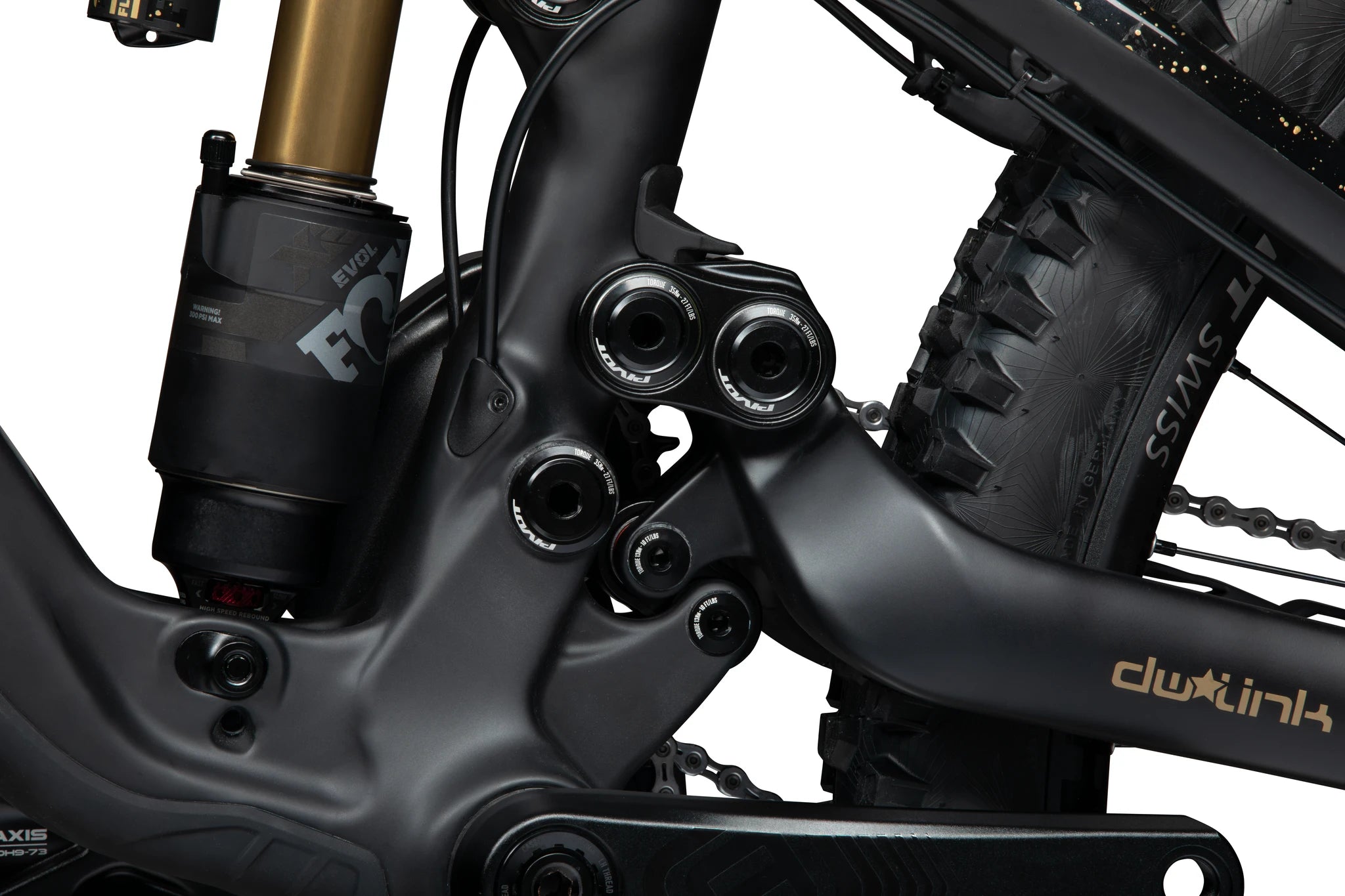 Pivot Phoenix V5 Pro Saint MX AL Black Gold 2025