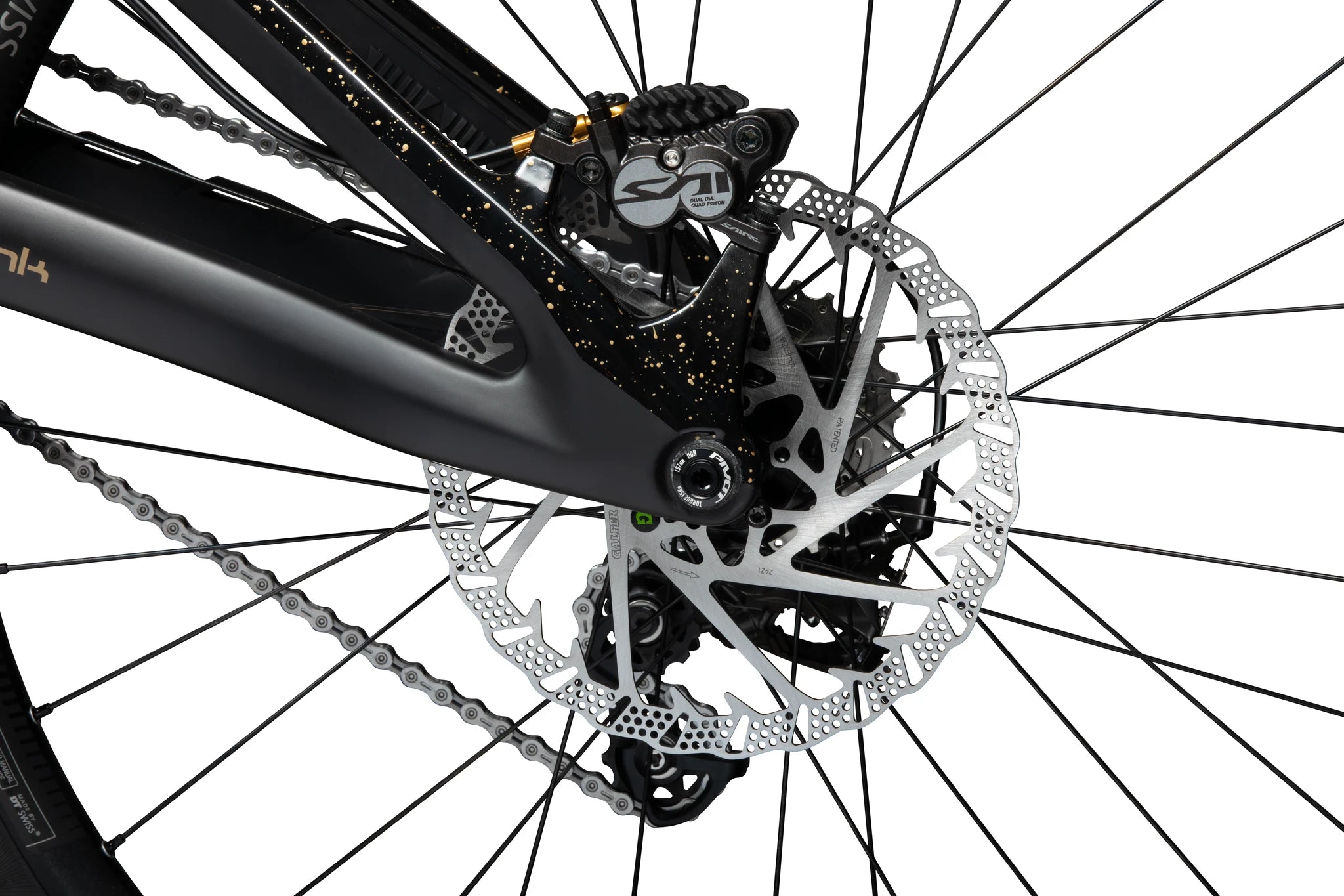 Pivot Phoenix V5 Pro Saint MX AL Black Gold 2025