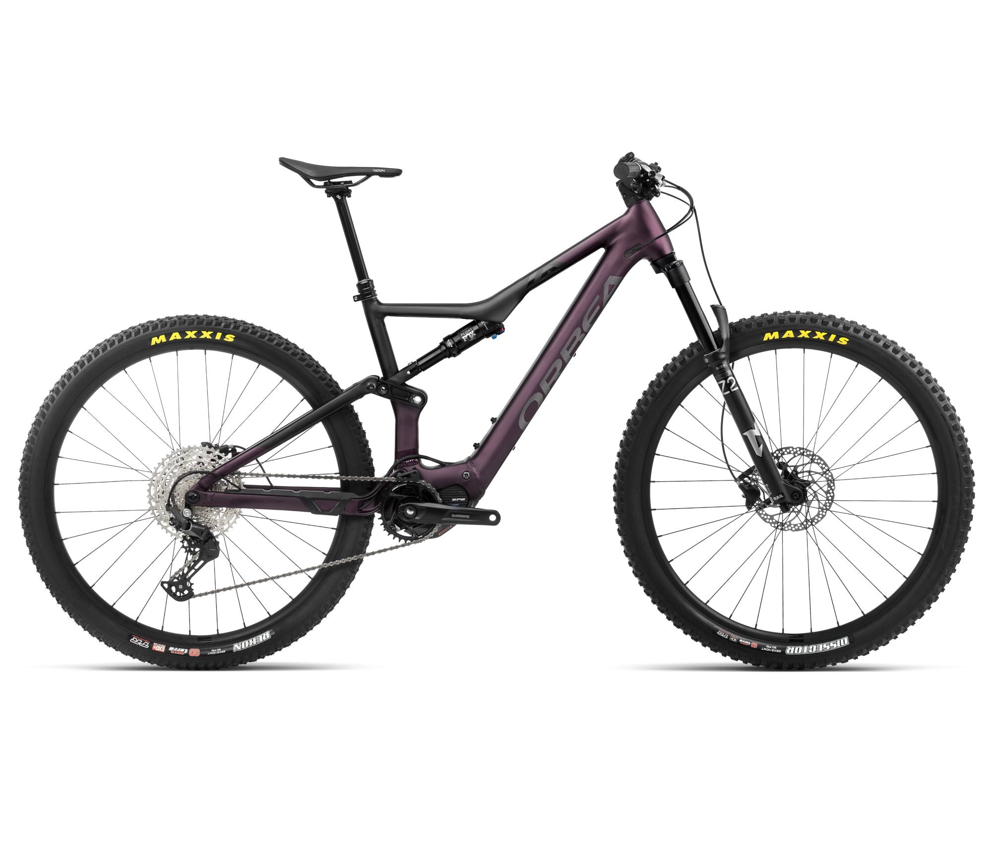 Orbea RISE H30 Metallic Mulberry-Black 2024