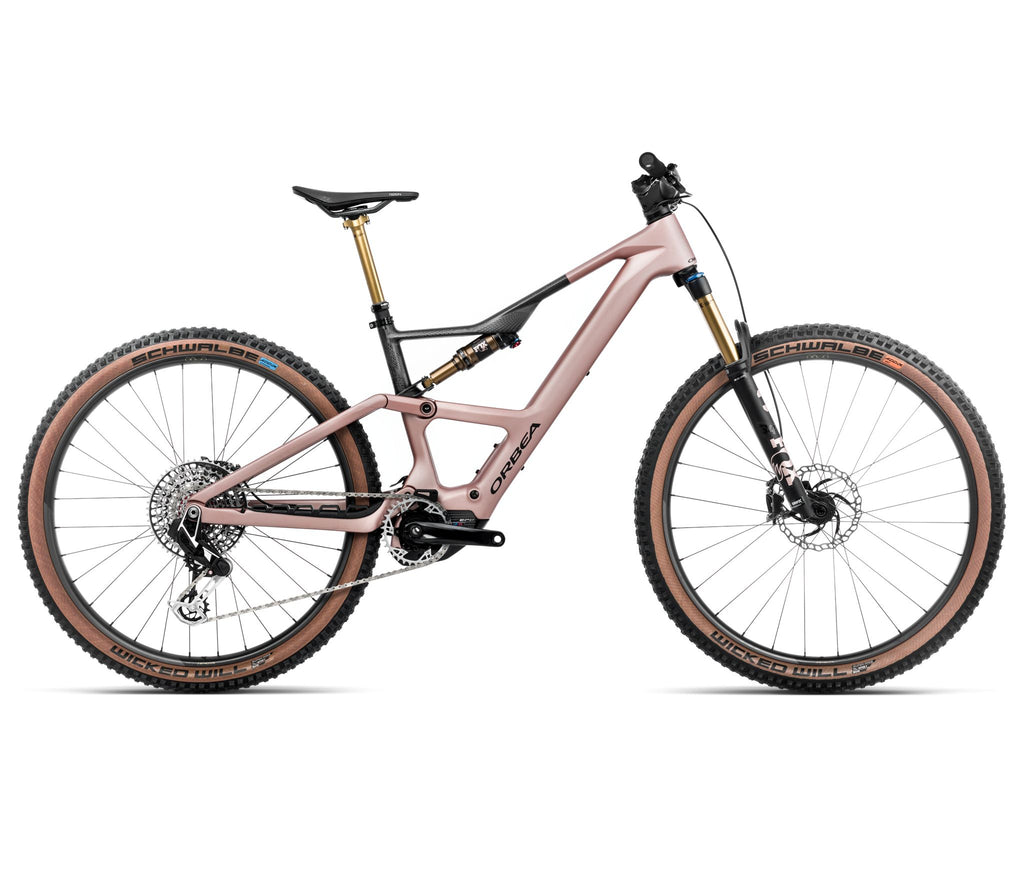 Orbea RISE SL M-LTD 420W Desert Rose - Carbon Raw 2025