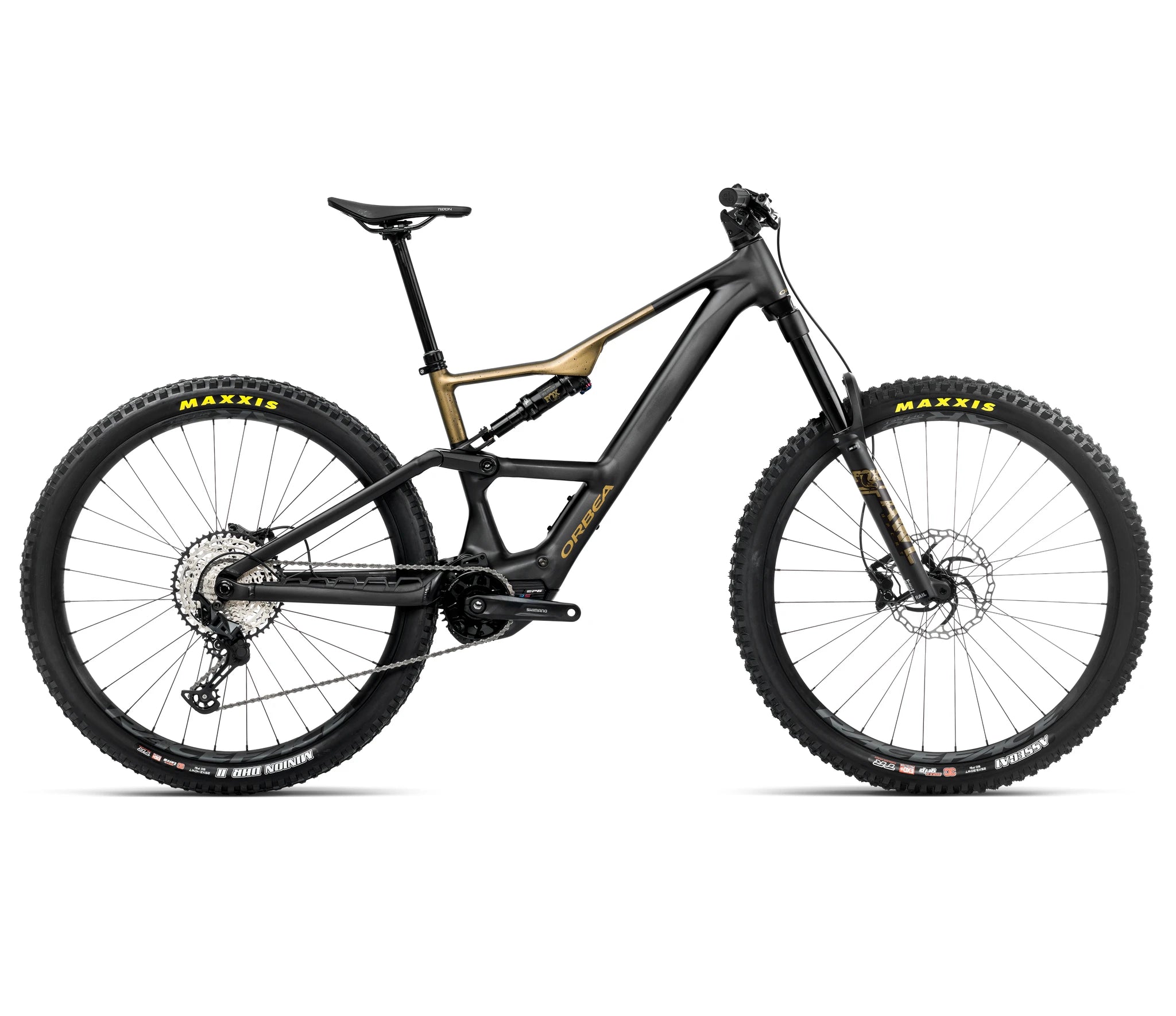 Orbea RISE LT H20 Black - Green 2025 - Liquid-Life