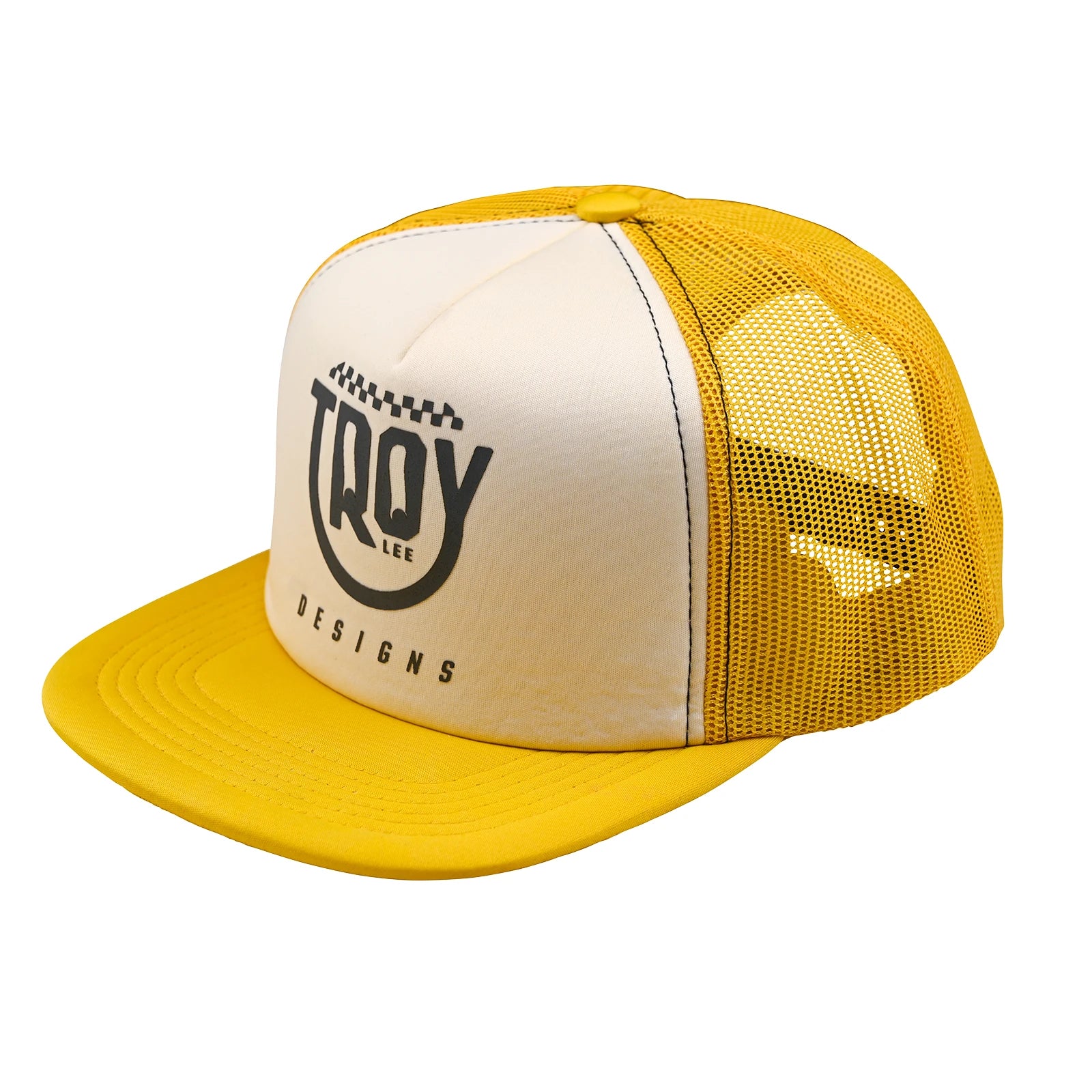 Troy Lee Designs Trucker Snapback Cap Smiley - Liquid-Life #Wähle Deine Farbe_golden