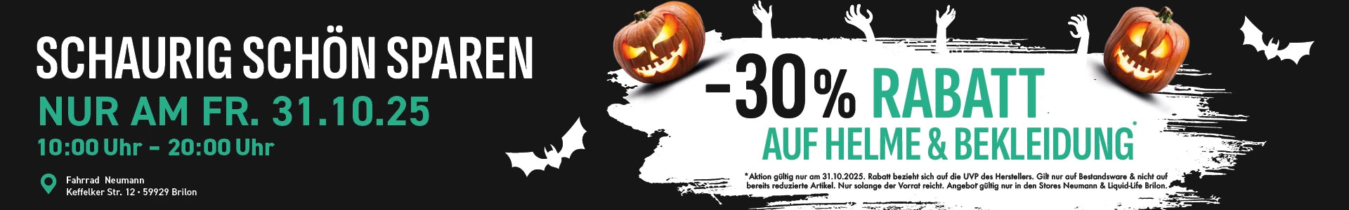Halloween Deals Bis -31% sparen